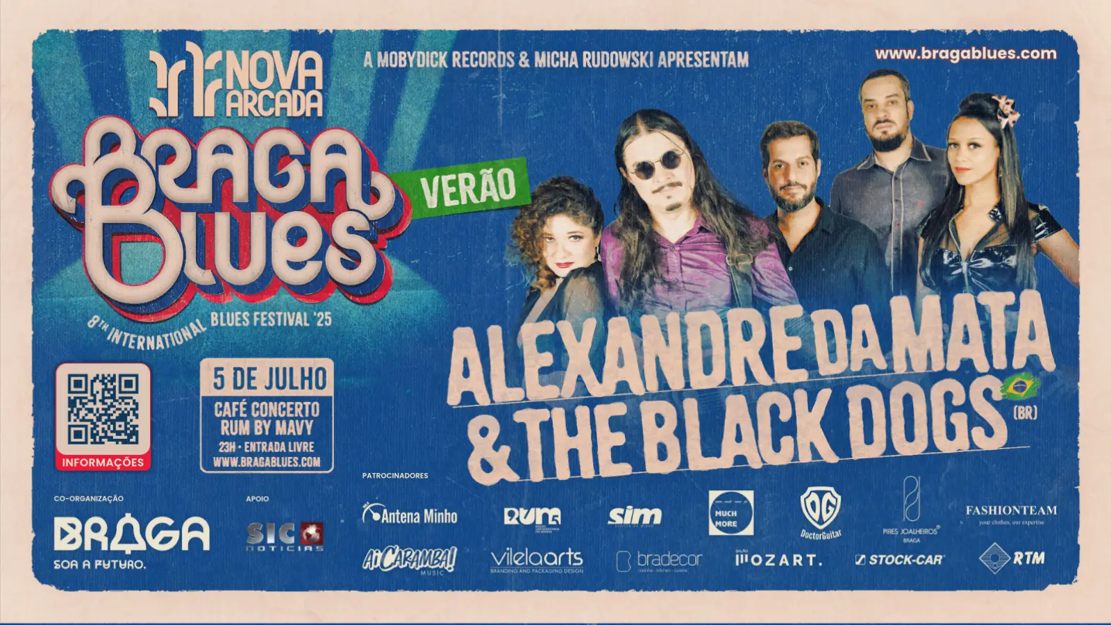 Festival Nova Arcada Braga Blues 2025