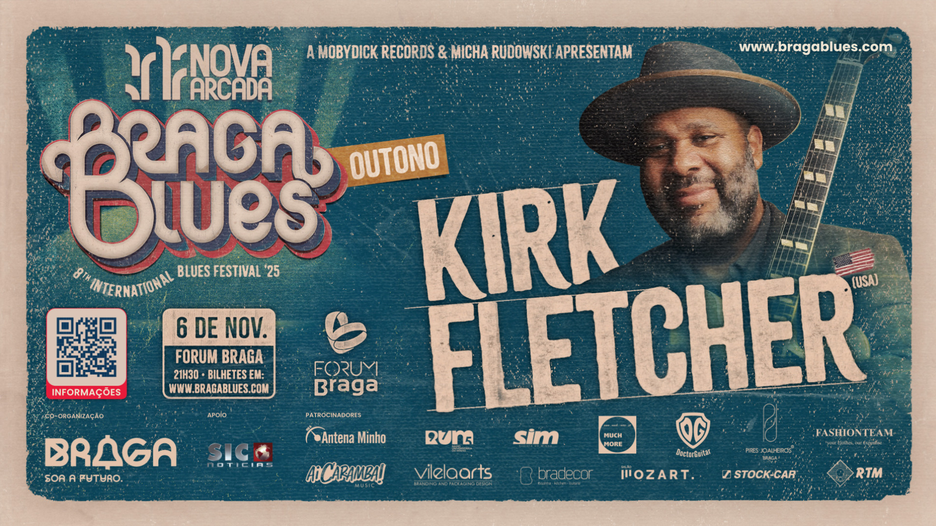 Festival Nova Arcada Braga Blues 2025