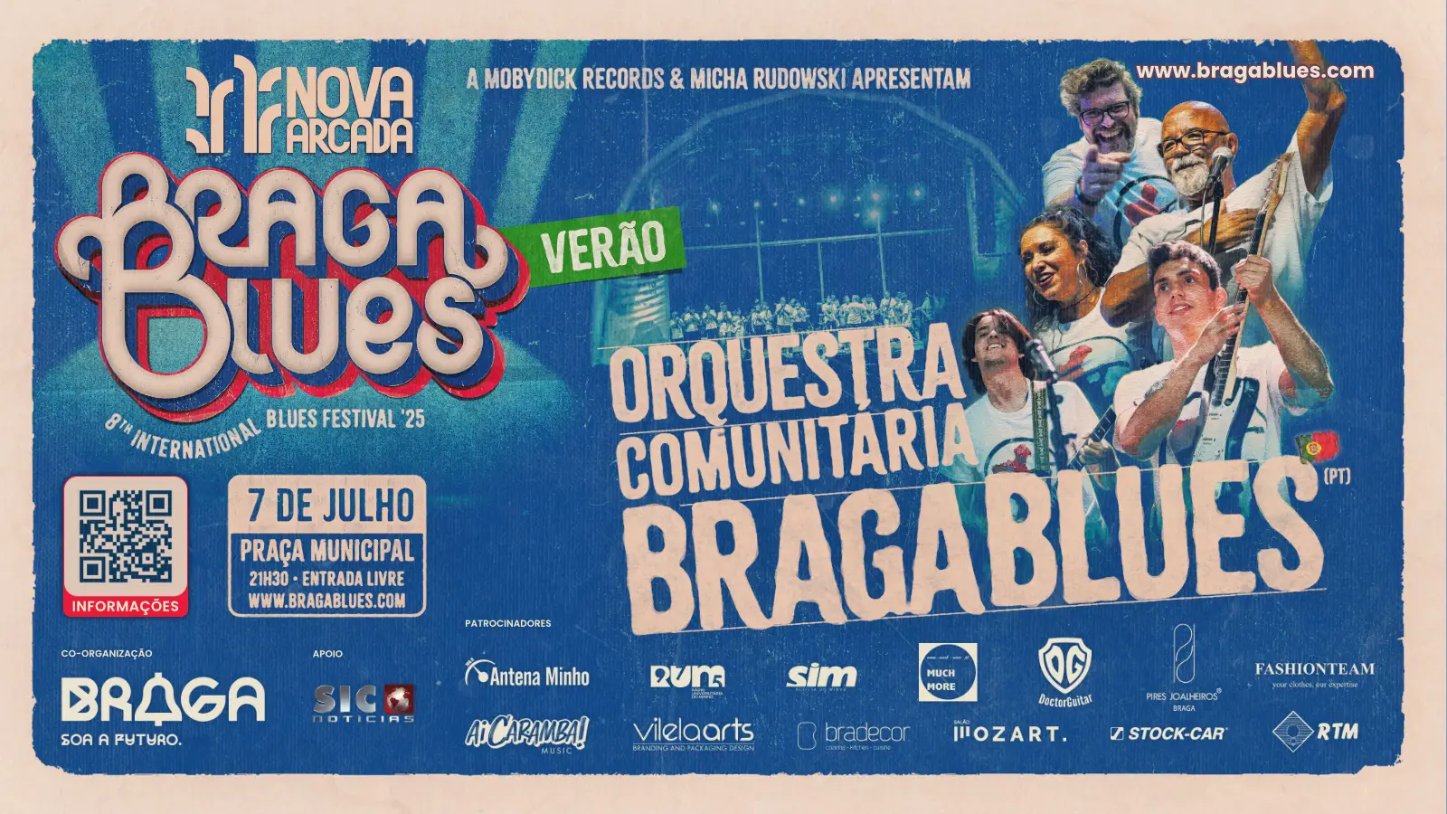 Festival Nova Arcada Braga Blues 2025