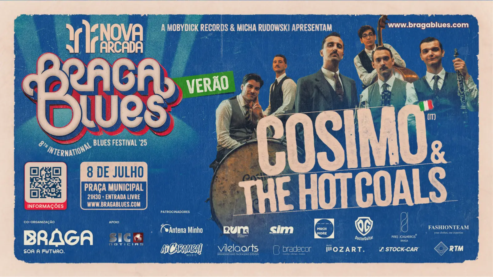 Festival Nova Arcada Braga Blues 2025