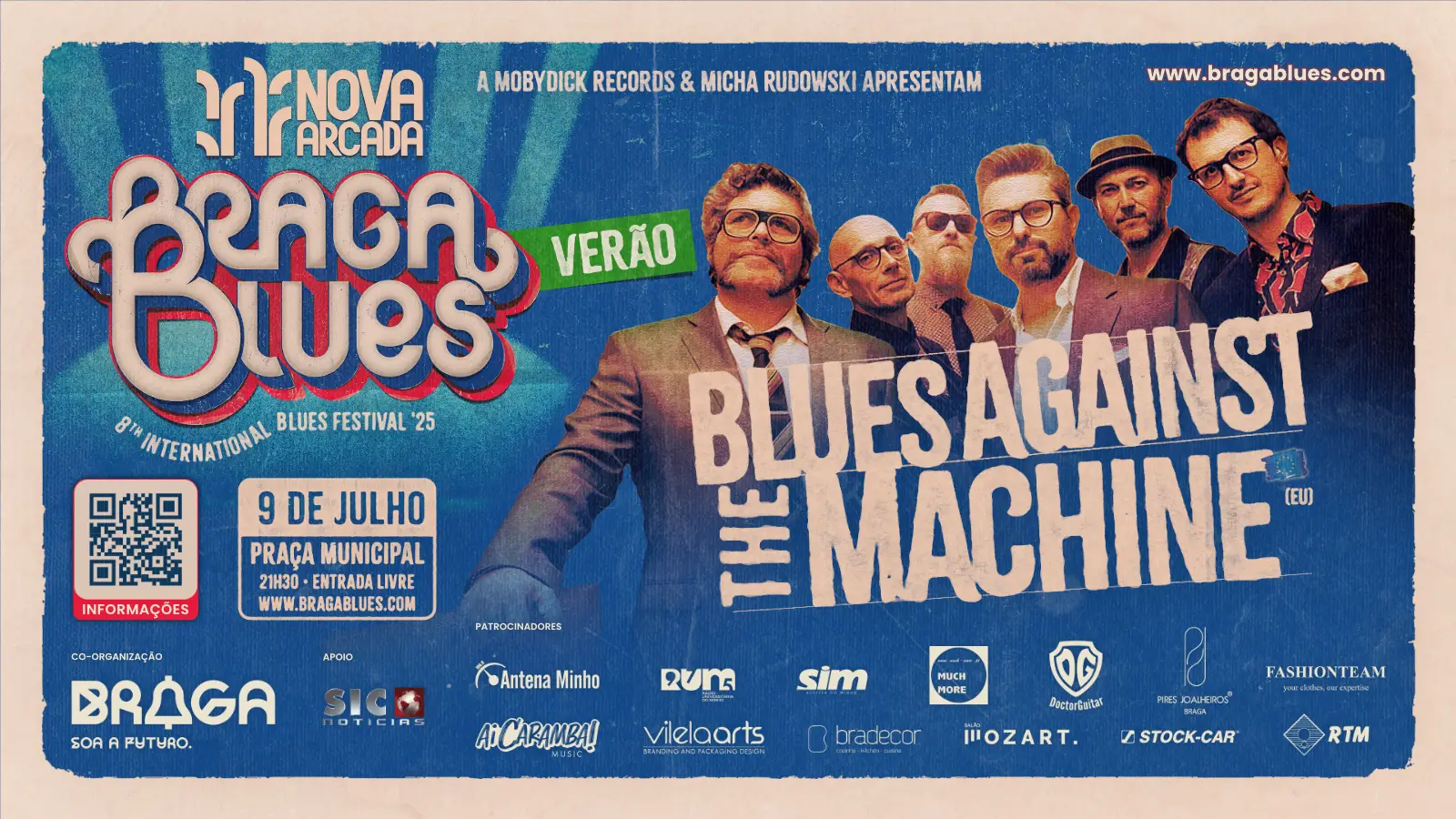 Festival Nova Arcada Braga Blues 2025