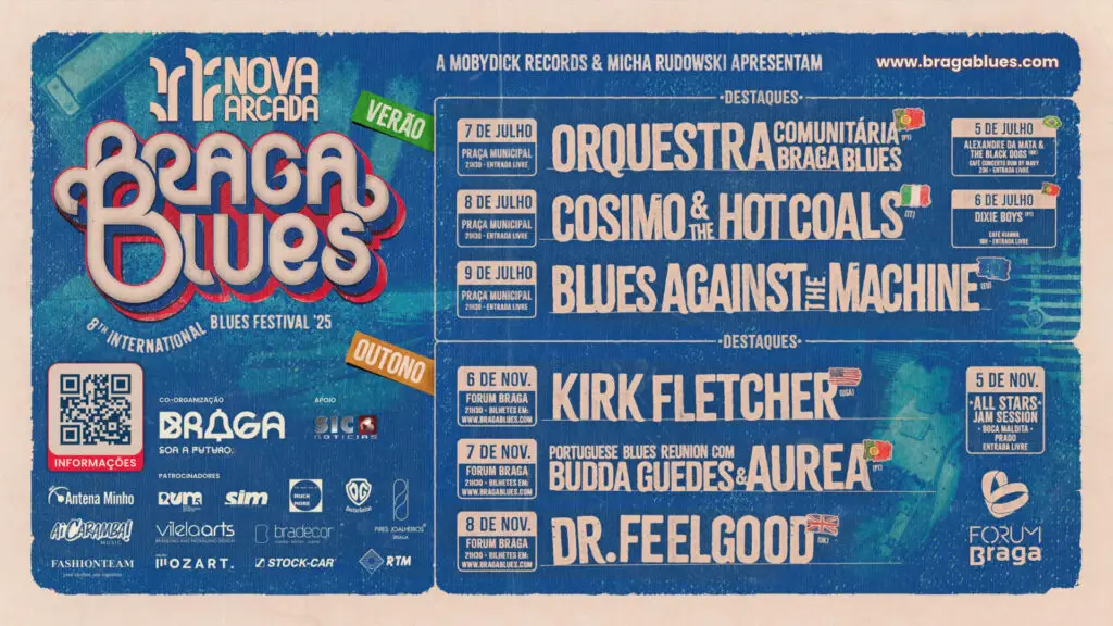 Festival Nova Arcada Braga Blues 2025