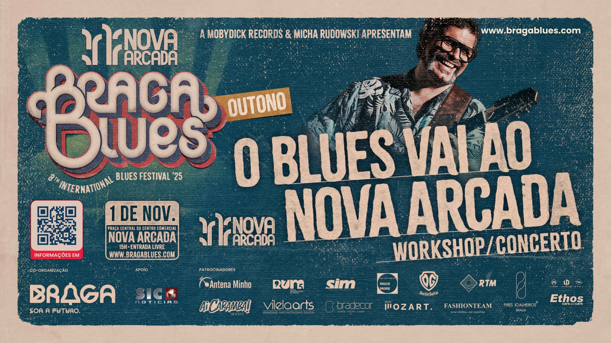 Festival Nova Arcada Braga Blues 2025