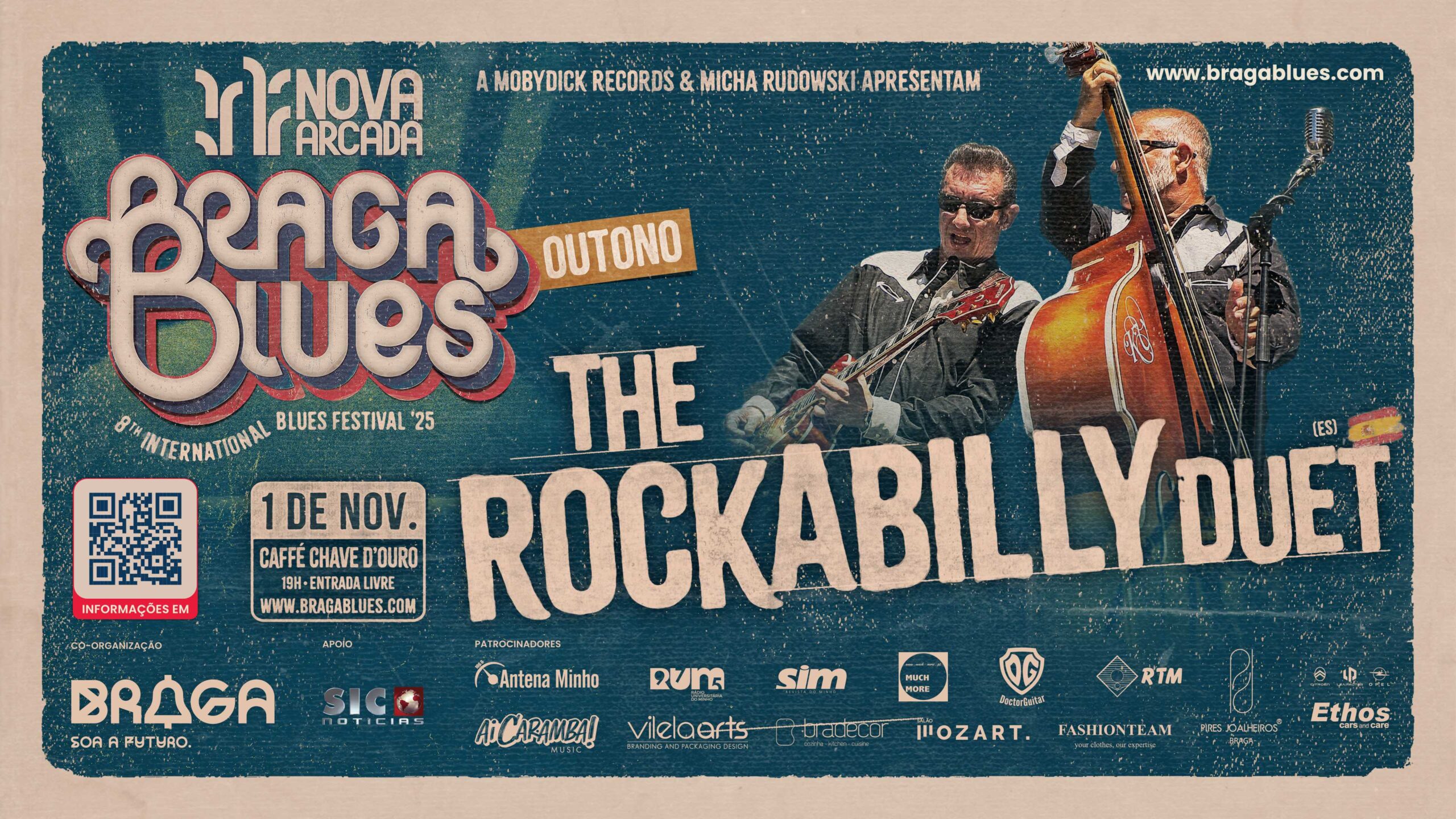 Festival Nova Arcada Braga Blues 2025