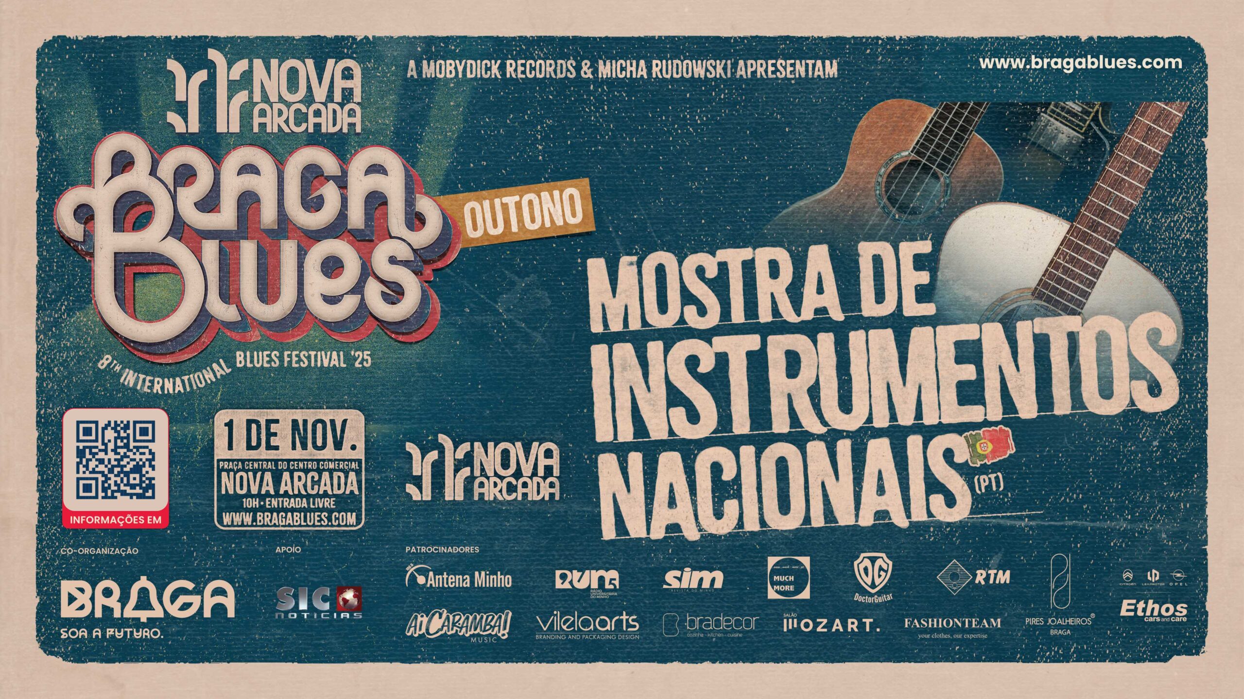 Festival Nova Arcada Braga Blues 2025
