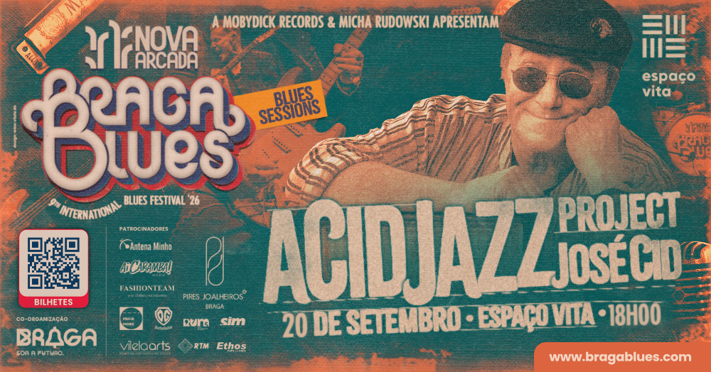 Festival Nova Arcada Braga Blues 2026