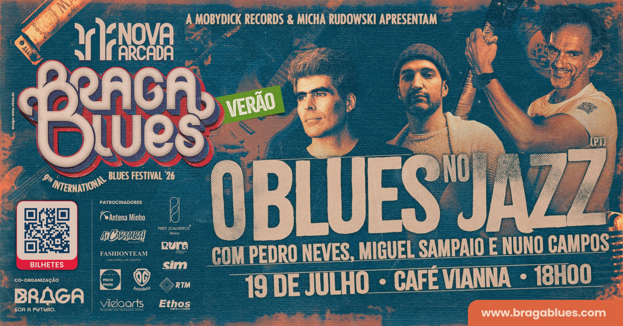 Festival Nova Arcada Braga Blues 2026