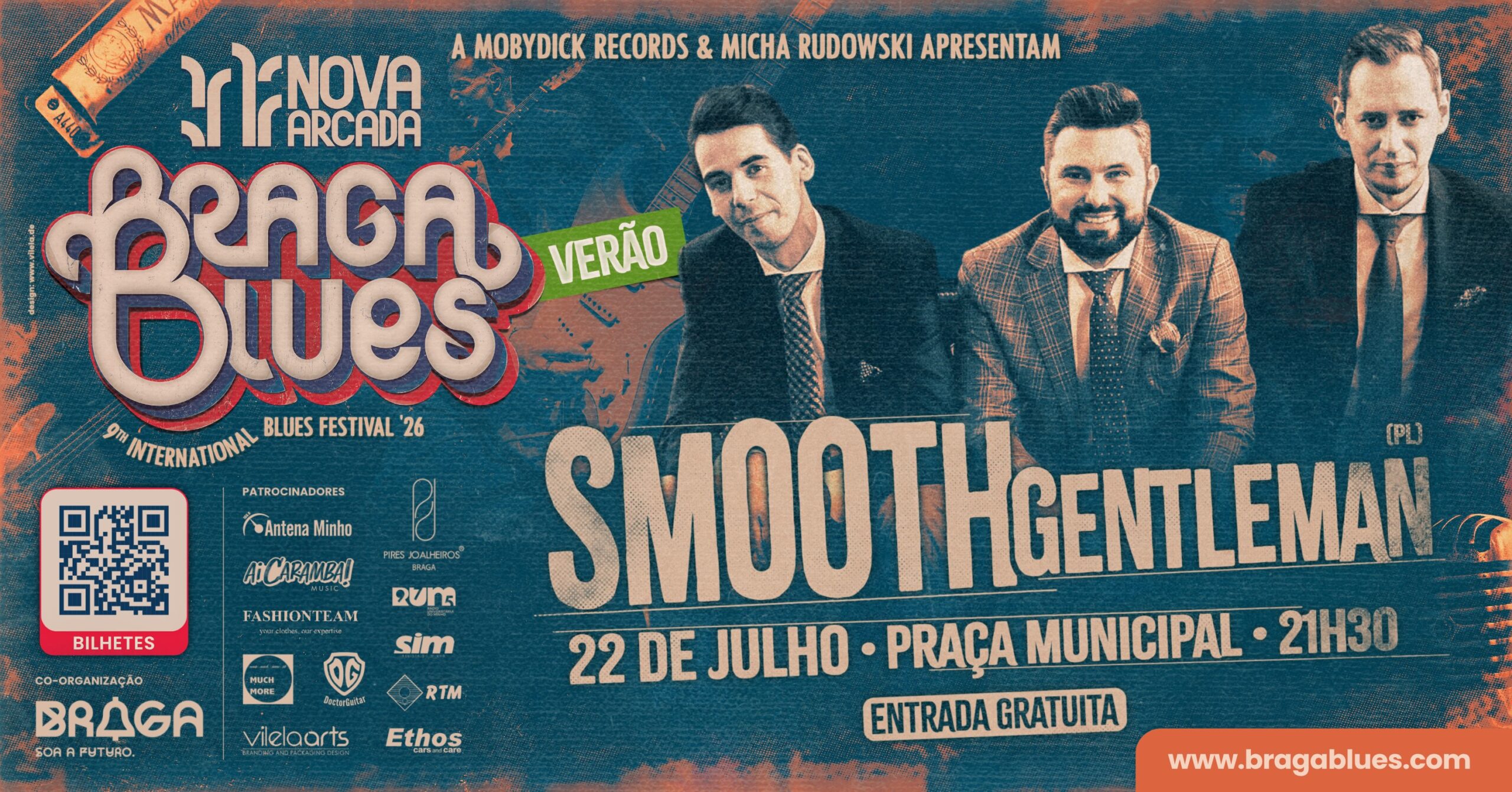 Festival Nova Arcada Braga Blues 2026