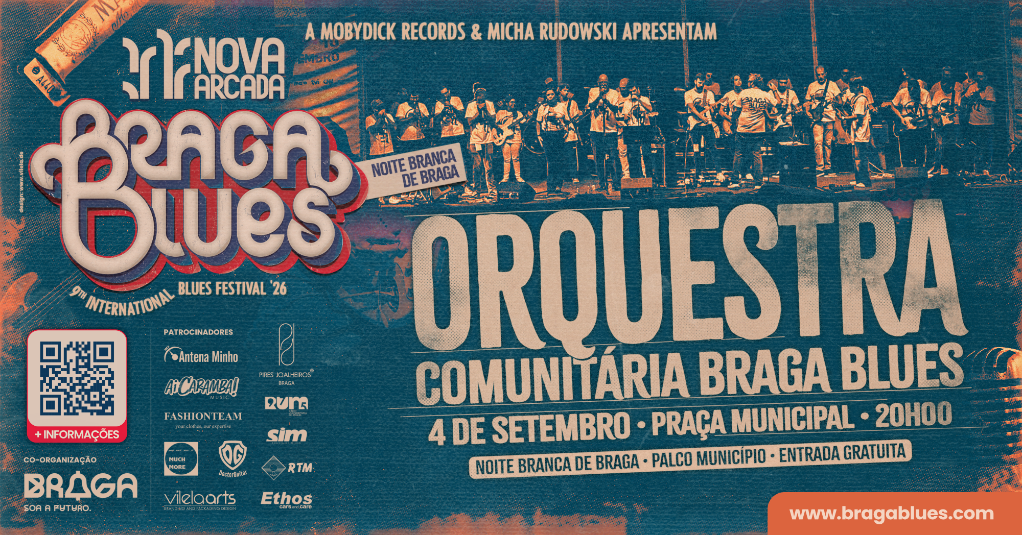 Festival Nova Arcada Braga Blues 2026